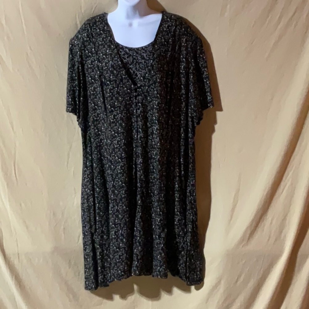 Betsy Lauren Size 24 Printed Dress